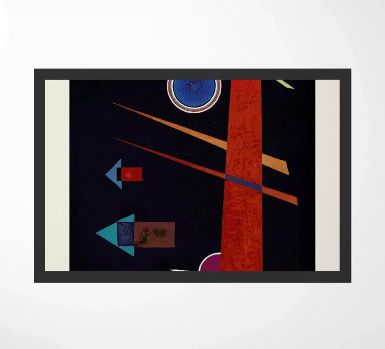 Kandinsky - Powerful Red (Mächtiges Rot) zerbino da ARTOTHEK