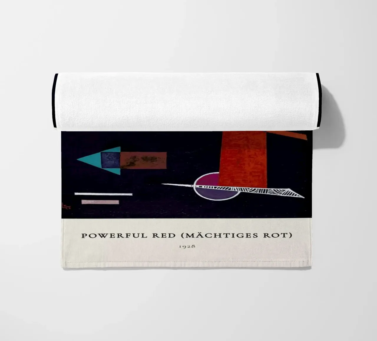 Kandinsky - Powerful Red (Mächtiges Rot) telo mare da ARTOTHEK