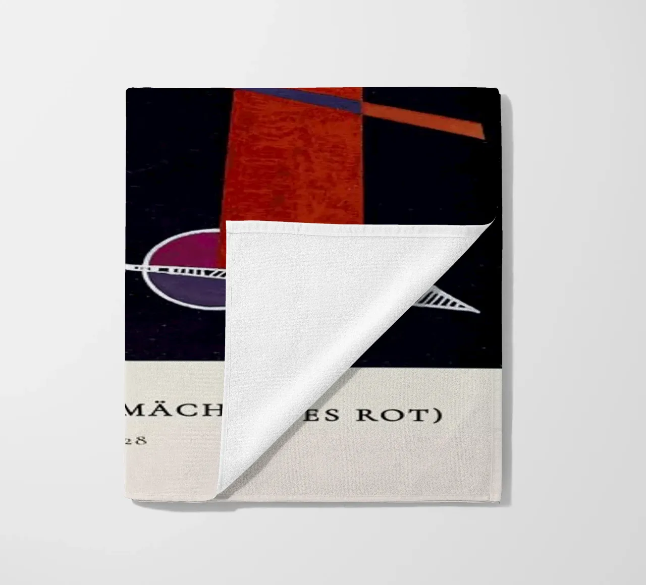 Kandinsky - Powerful Red (Mächtiges Rot) telo mare da ARTOTHEK