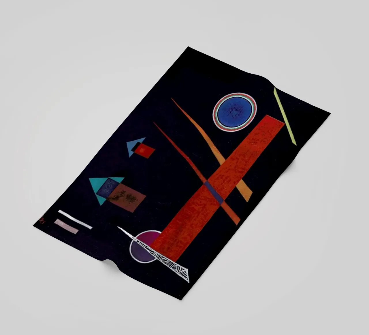 Kandinsky - Powerful Red (Mächtiges Rot) telo mare da ARTOTHEK