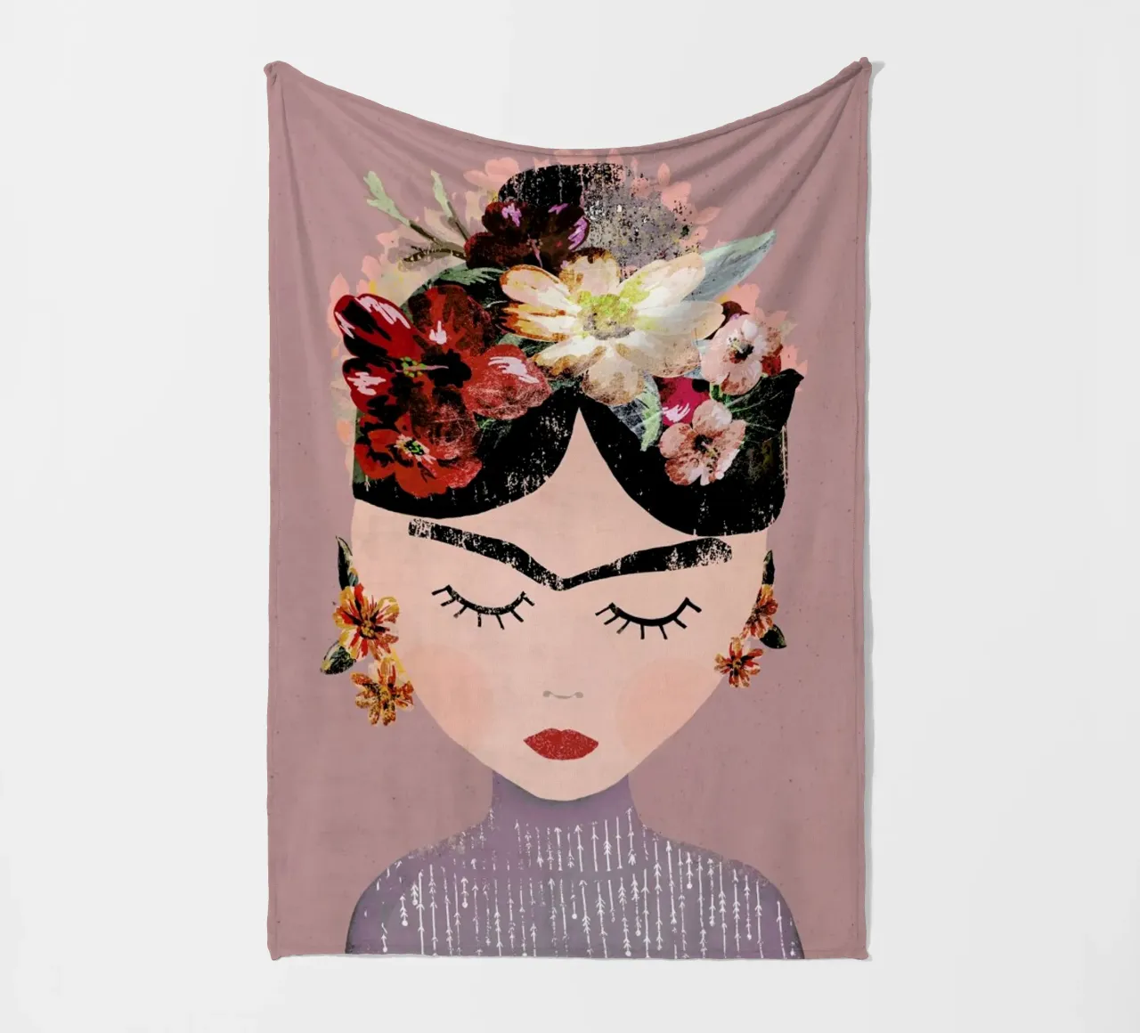 Frida (Pastel) fleecedeken van treechild