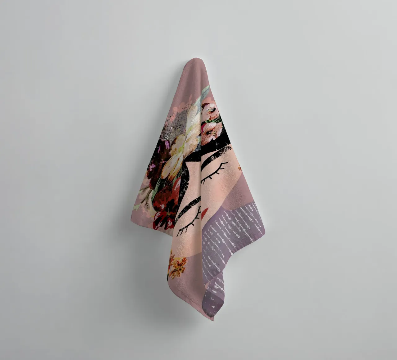 Frida (Pastel) serviette de bain de treechild