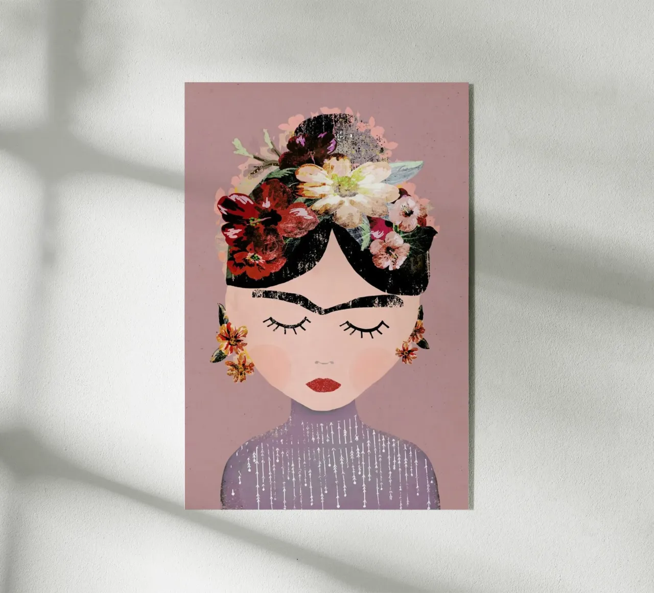 Frida (Pastel) acryl van treechild