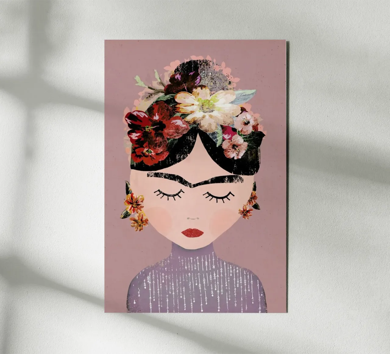 Frida (Pastel) forex-plaat van treechild