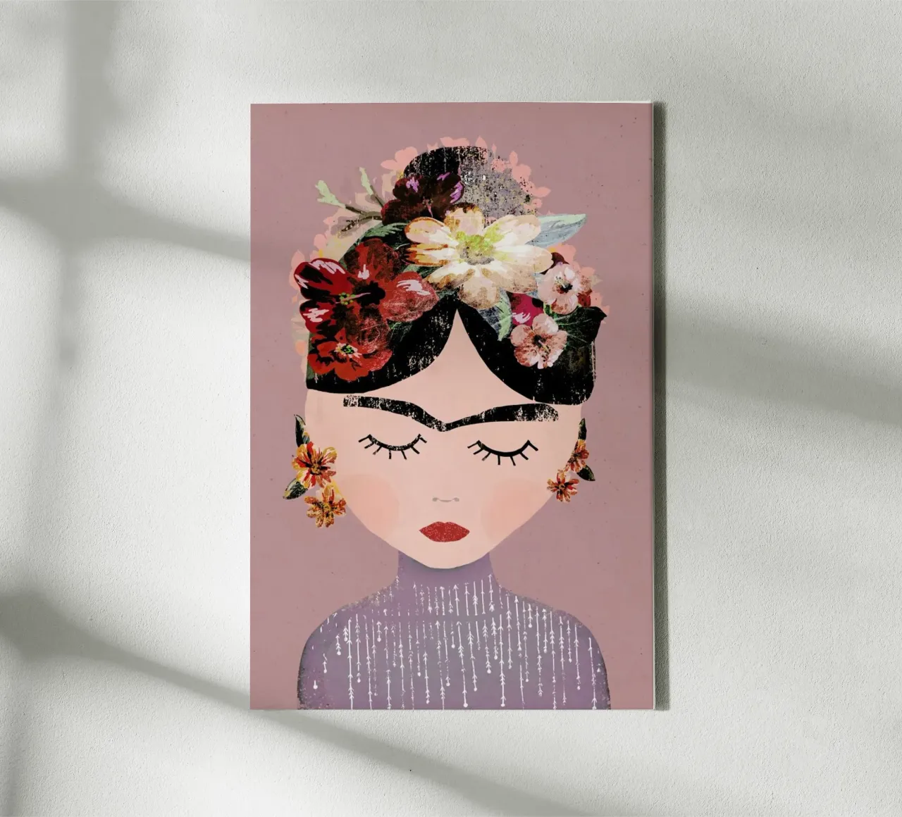 Frida (Pastel) canvas van treechild