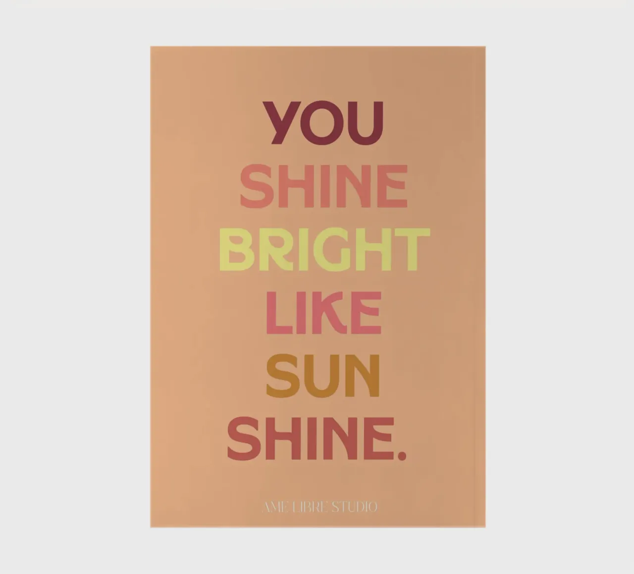 🌞 notebook by MENTHE SAUVAGE
