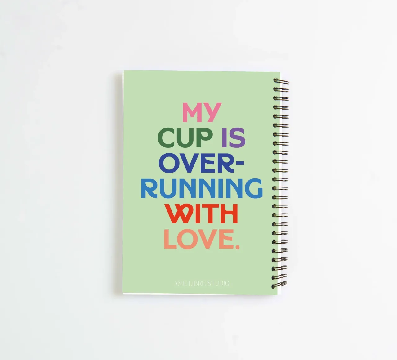 🦁 spiral notebook by MENTHE SAUVAGE