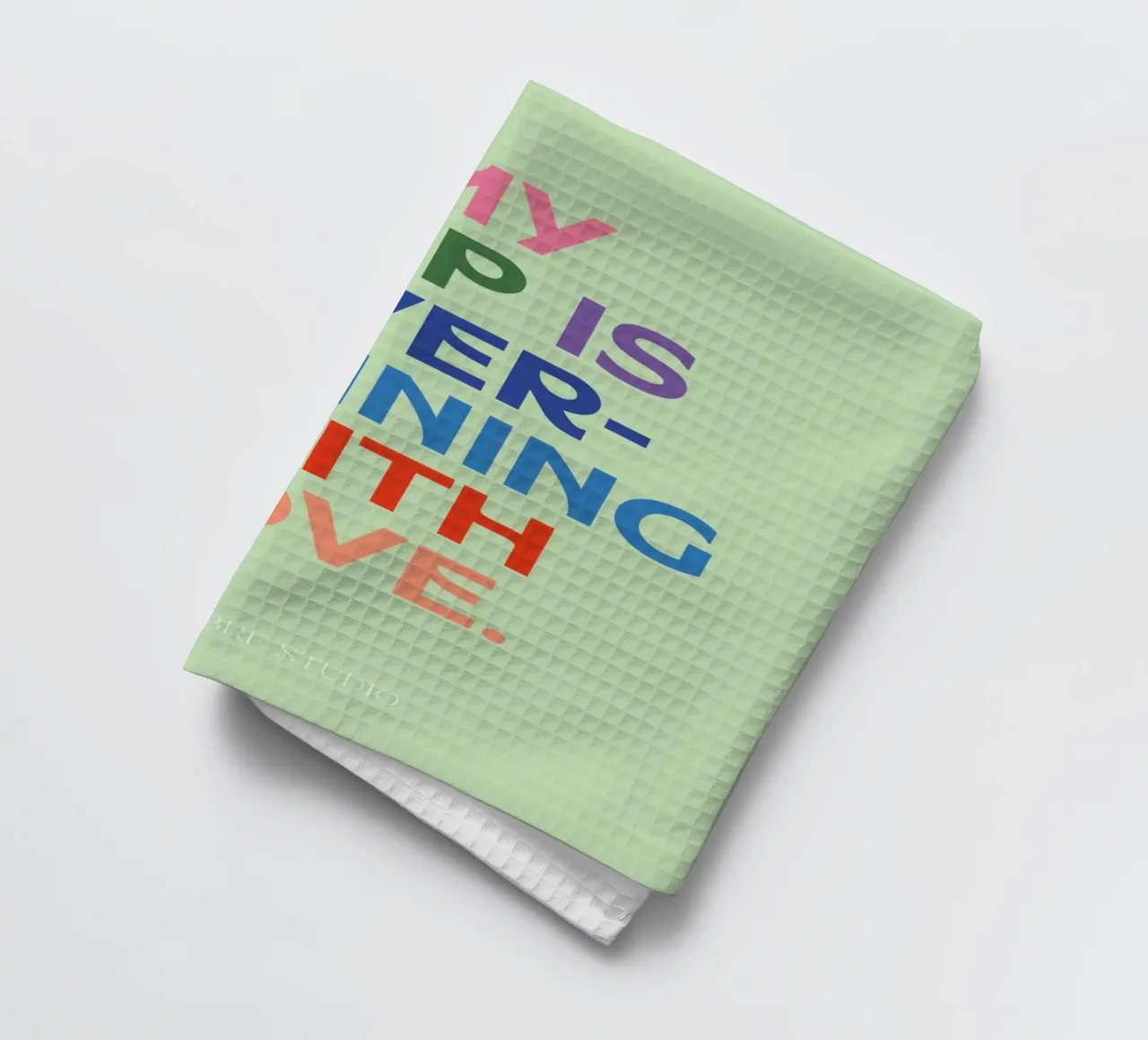 🦁 torchon de MENTHE SAUVAGE