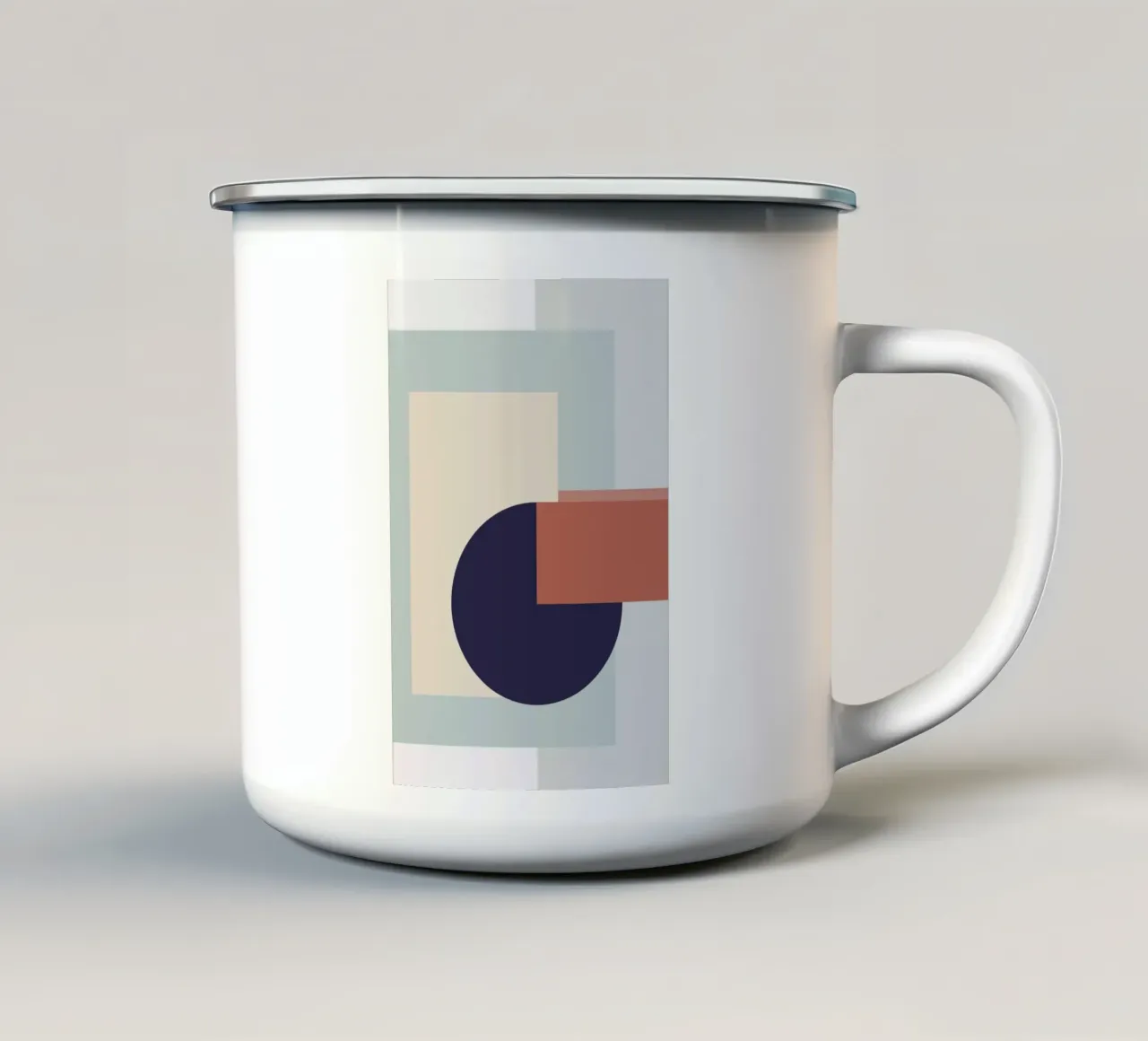 Geo 2 enamel mug by 170QM