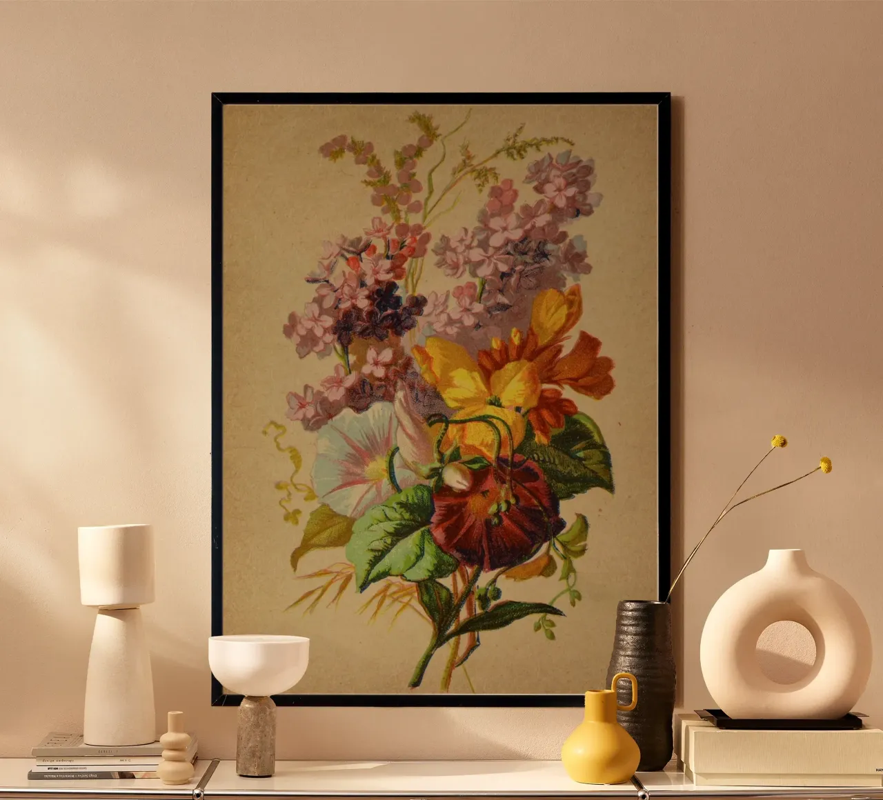 Bouquet no. 6 carta hahnemühle da vintagebotanics
