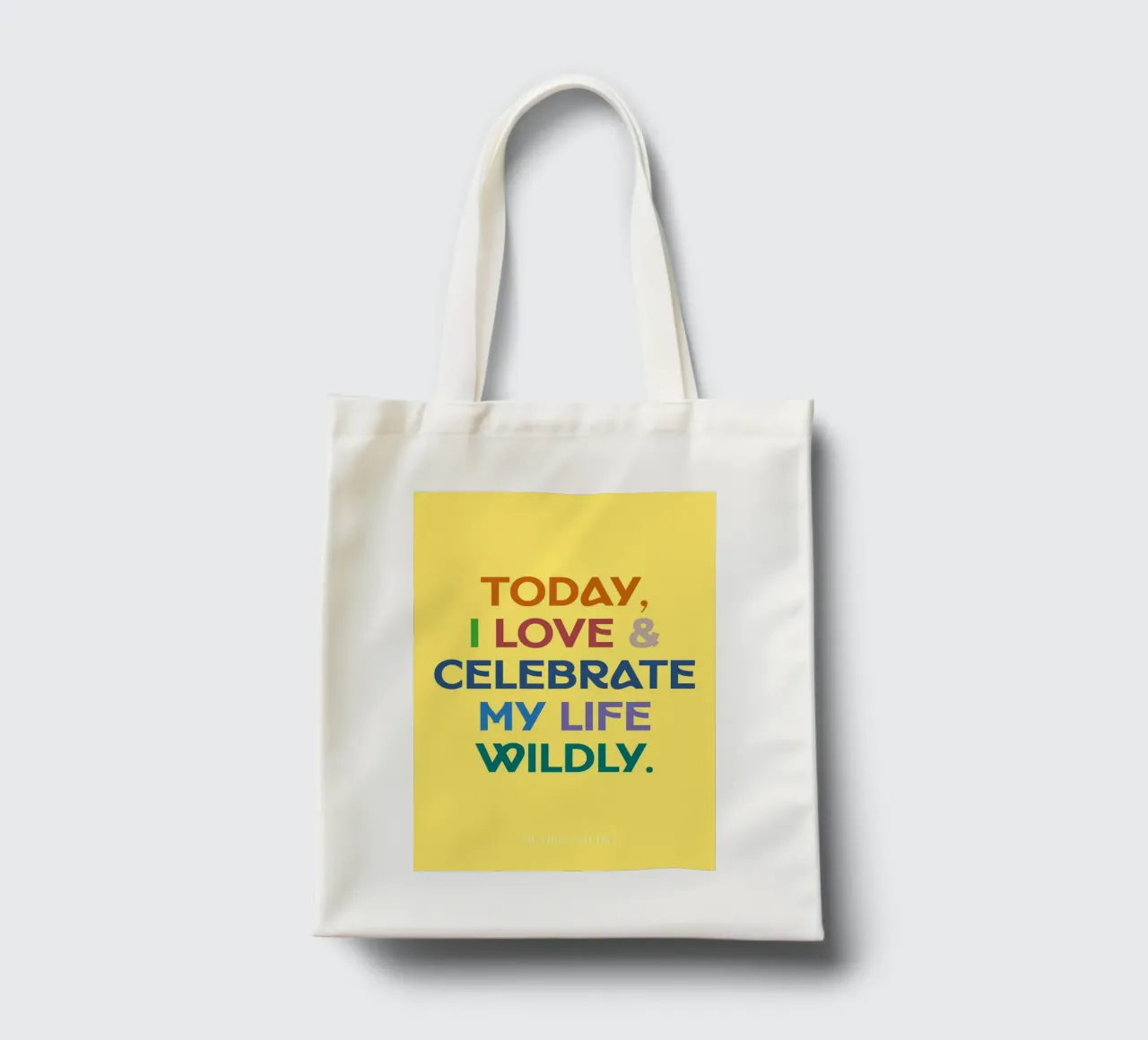 π tote bag by MENTHE SAUVAGE