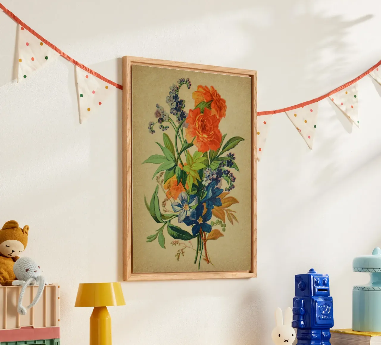Bouquet no. 7 Acryl-Glas von vintagebotanics