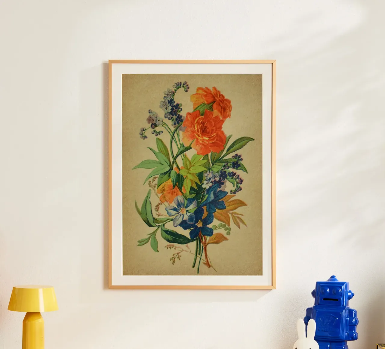 Bouquet no. 7 carta hahnemühle da vintagebotanics