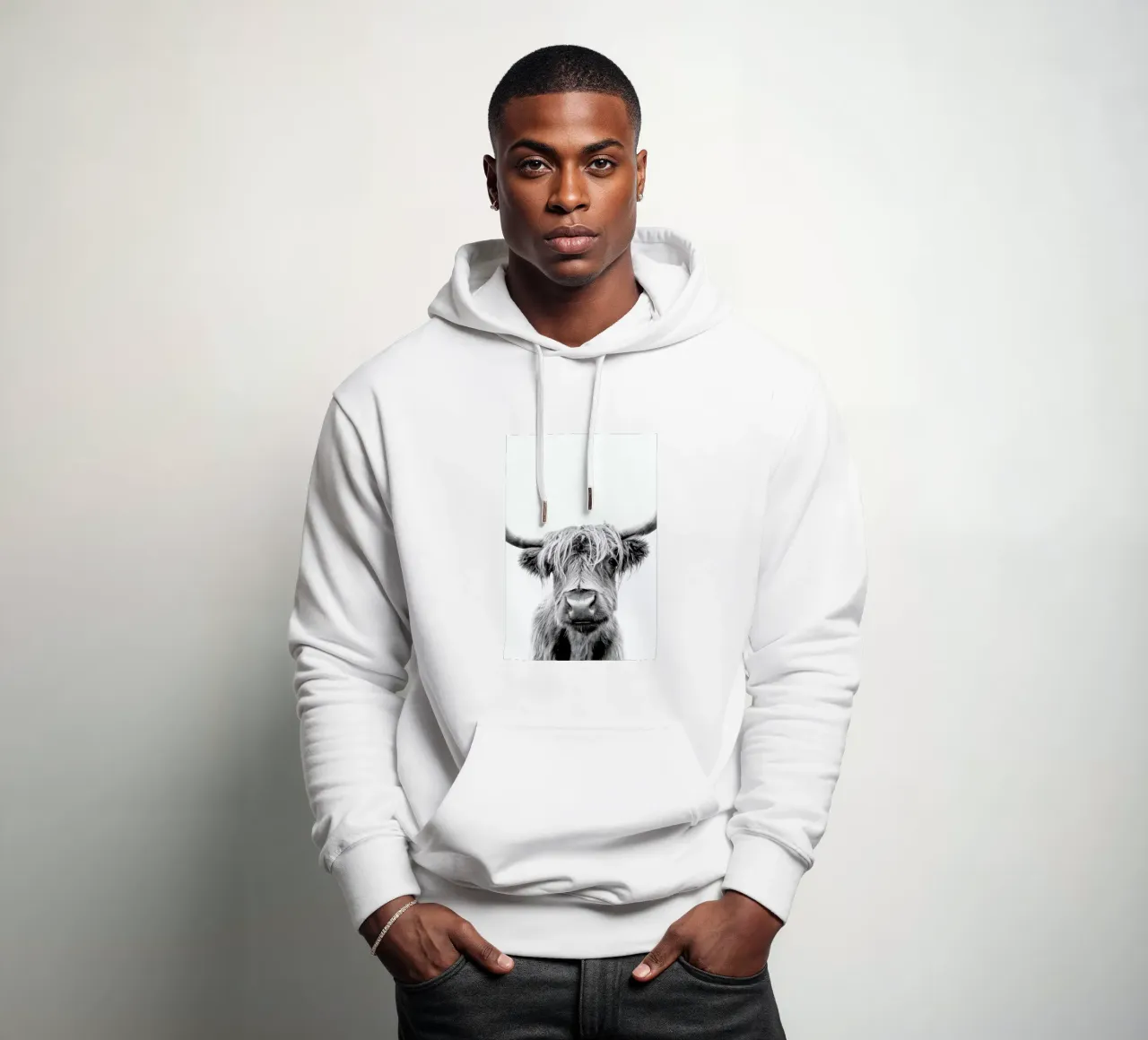 Beneath Raised Brows felpa con cappuccio da Natural Kingdom