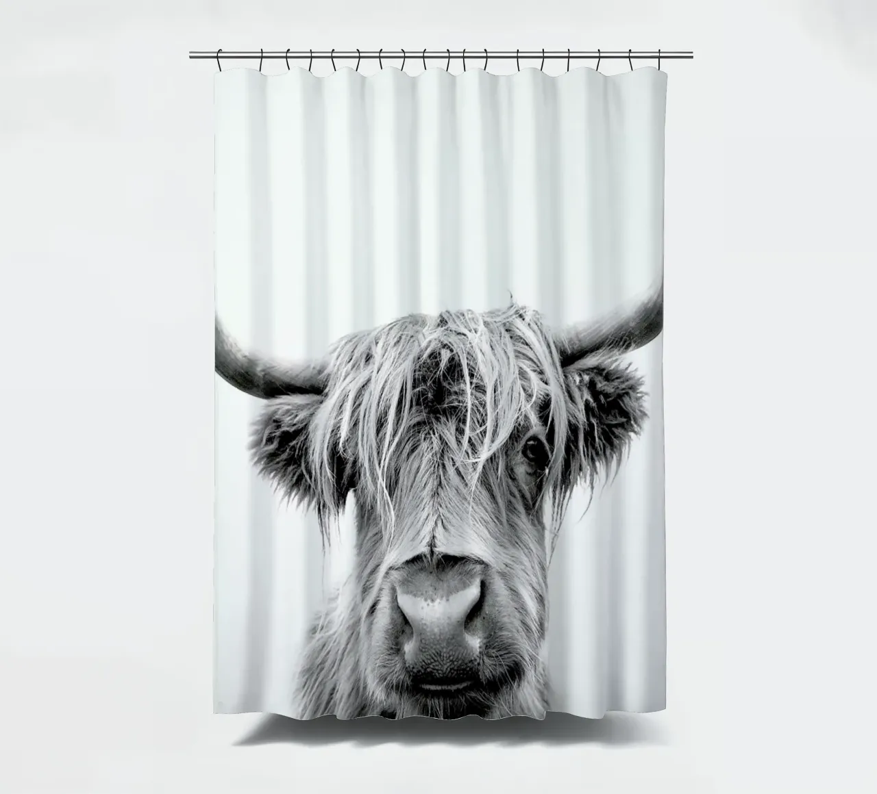 Beneath Raised Brows Duschvorhang von Natural Kingdom