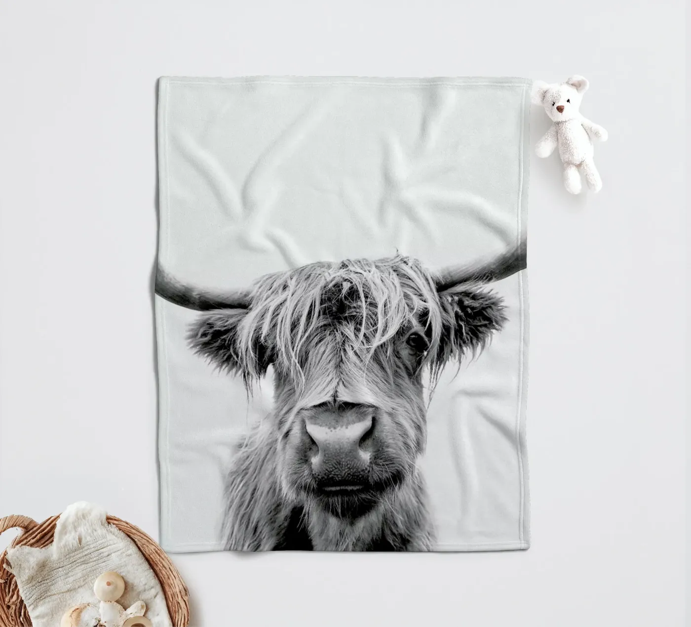 Beneath Raised Brows fleecedeken van Natural Kingdom