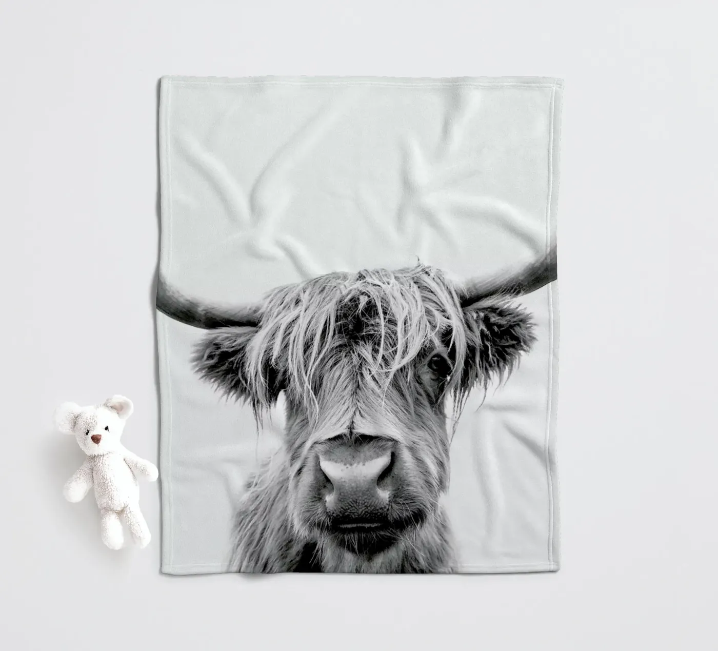 Beneath Raised Brows fleecedeken van Natural Kingdom