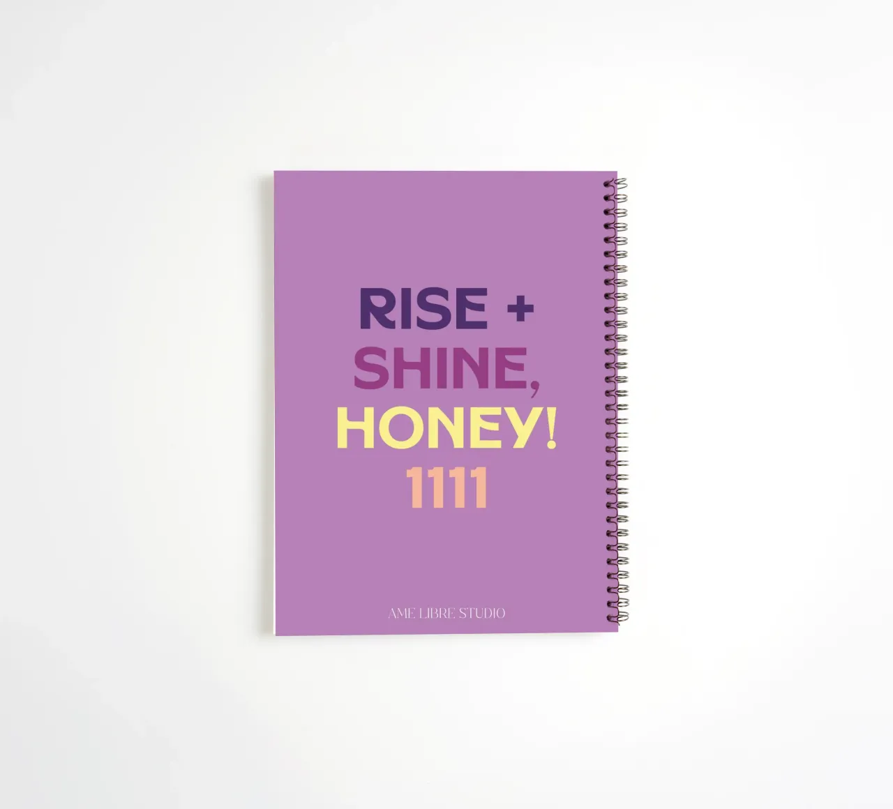 🧡 spiral notebook by MENTHE SAUVAGE