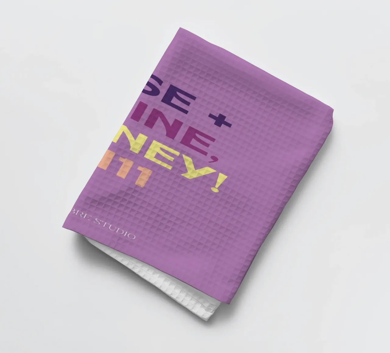 🧡 torchon de MENTHE SAUVAGE