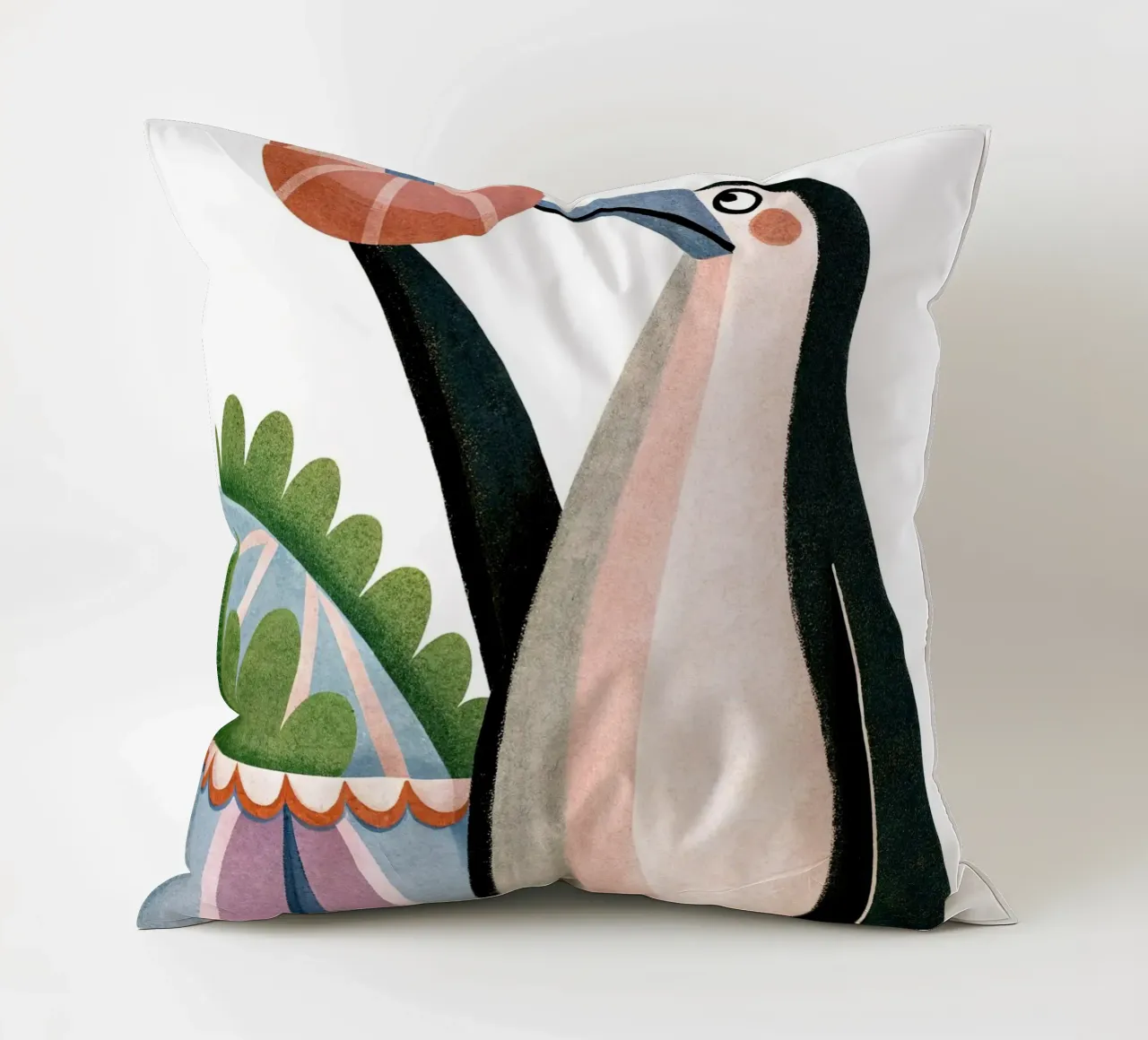 Un buffo pinguino cuscino da 🐹 BABY ART PRINTS