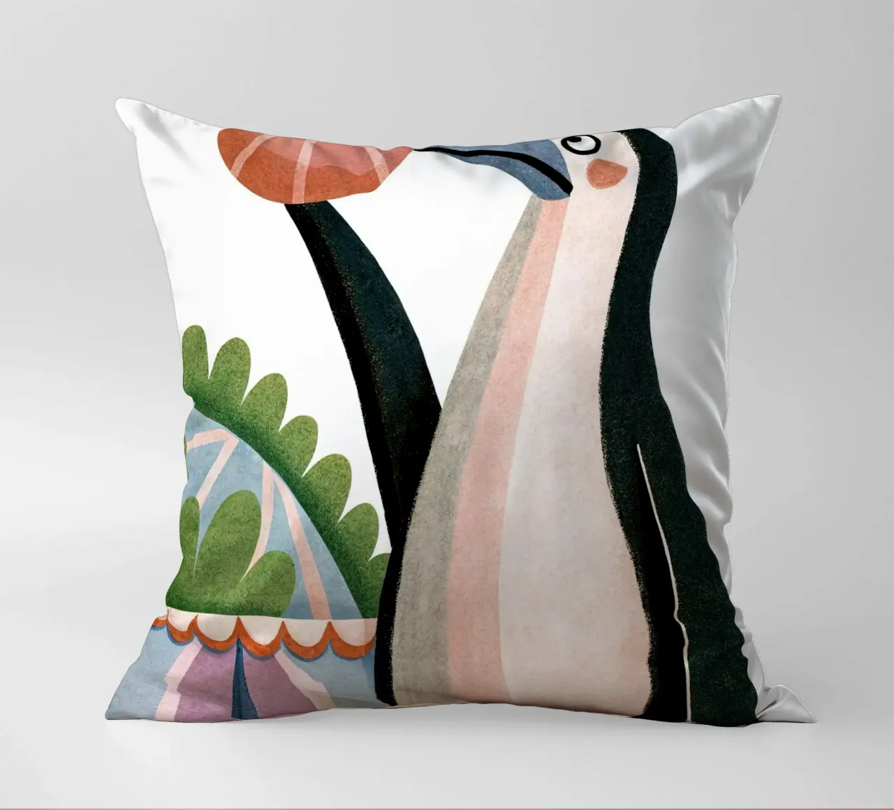 Un buffo pinguino cuscino da 🐹 BABY ART PRINTS