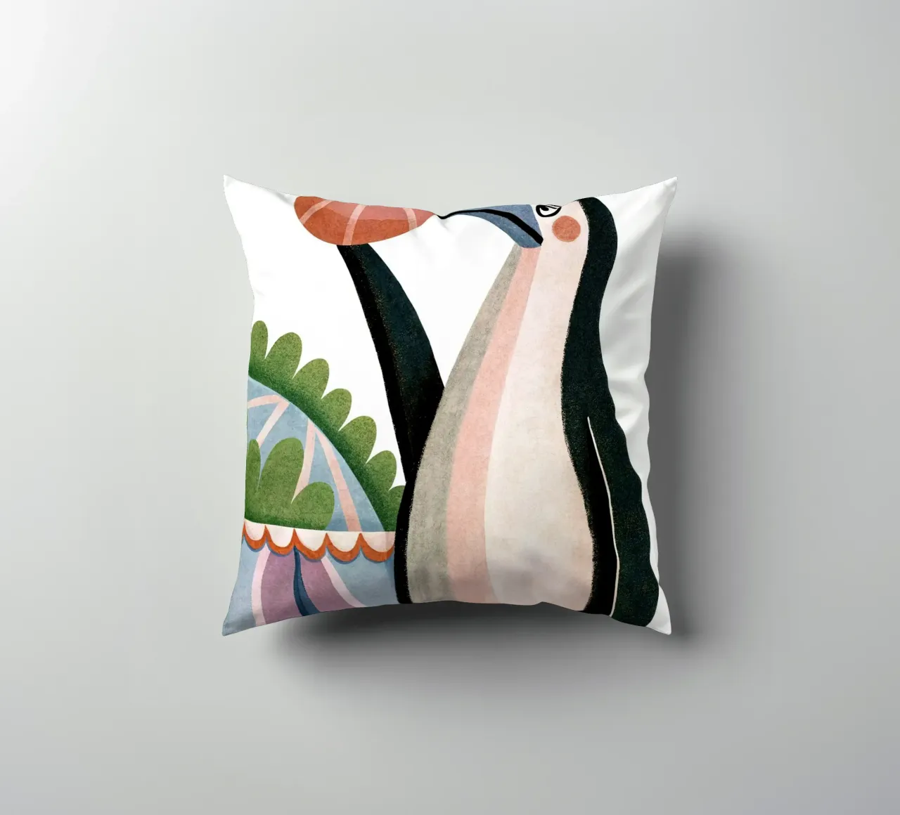 Un buffo pinguino cuscino da 🐹 BABY ART PRINTS