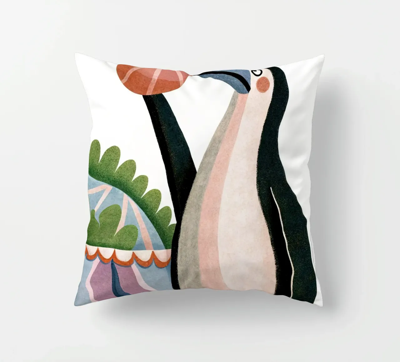 Un buffo pinguino cuscino da 🐹 BABY ART PRINTS