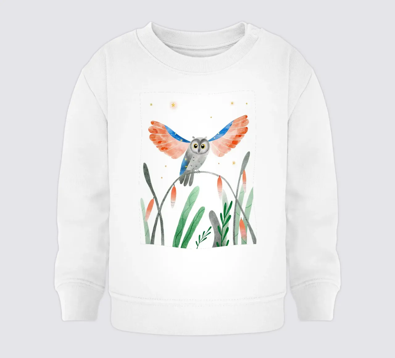 Gufo felpa neonato da BABY ART PRINTS