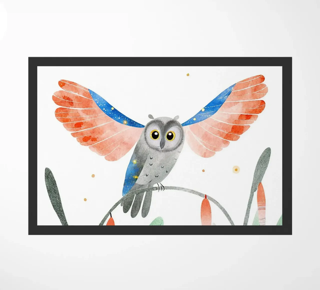 Gufo zerbino da BABY ART PRINTS