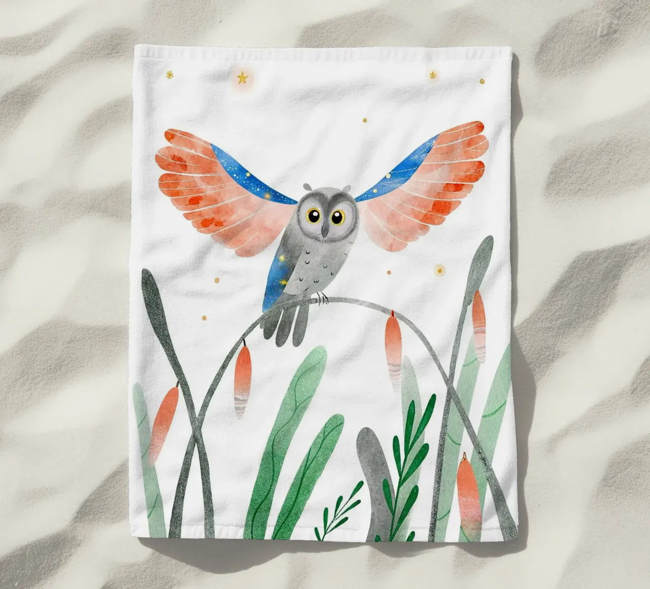 Gufo telo mare da BABY ART PRINTS