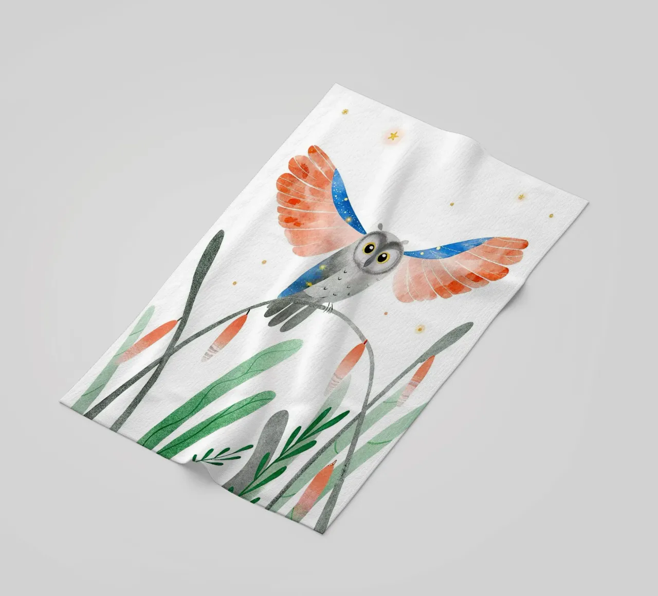 Gufo telo mare da BABY ART PRINTS