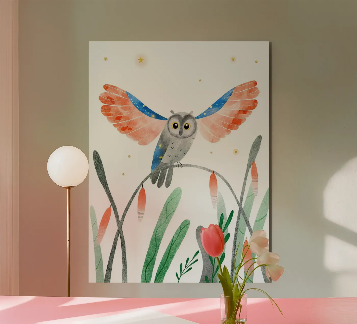 Eule Forex-Platte von 🐹 BABY ART PRINTS