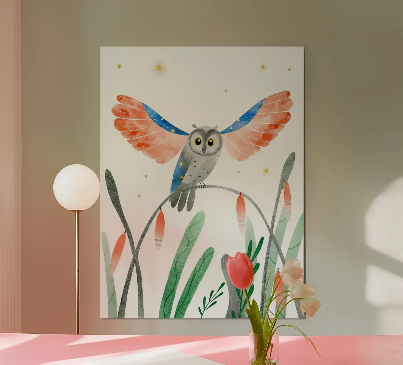 Owl poster da 🐹 BABY ART PRINTS