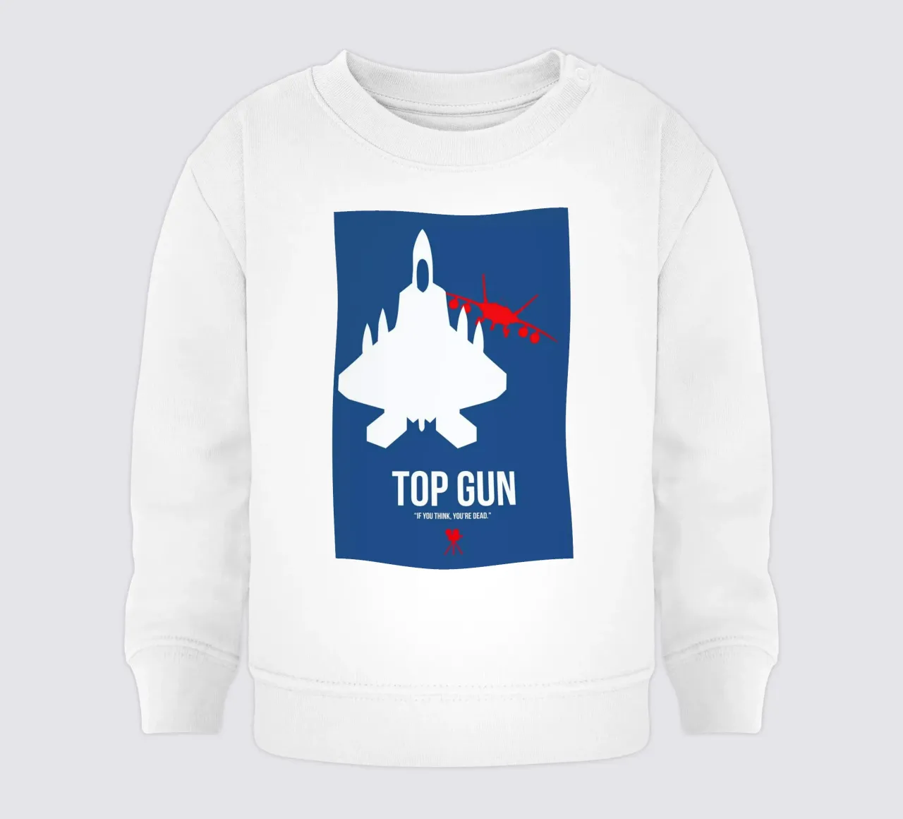Top Gun felpa neonato da Naxart