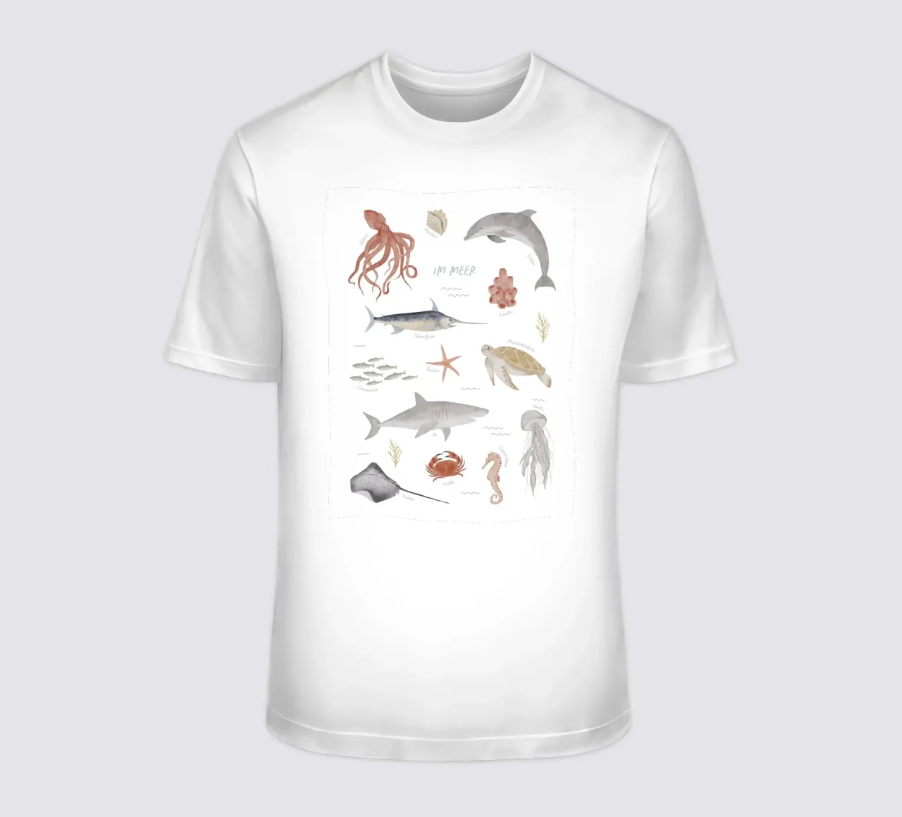 Im Meer t-shirt da herzundpapier
