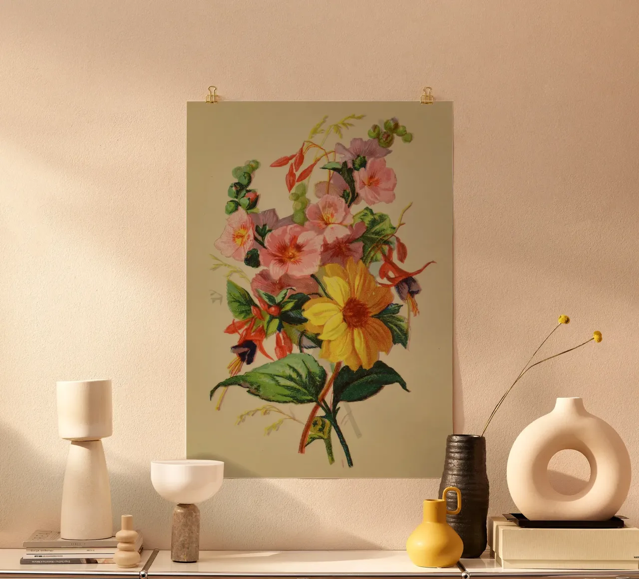 Bouquet no. 9 carta hahnemühle da vintagebotanics