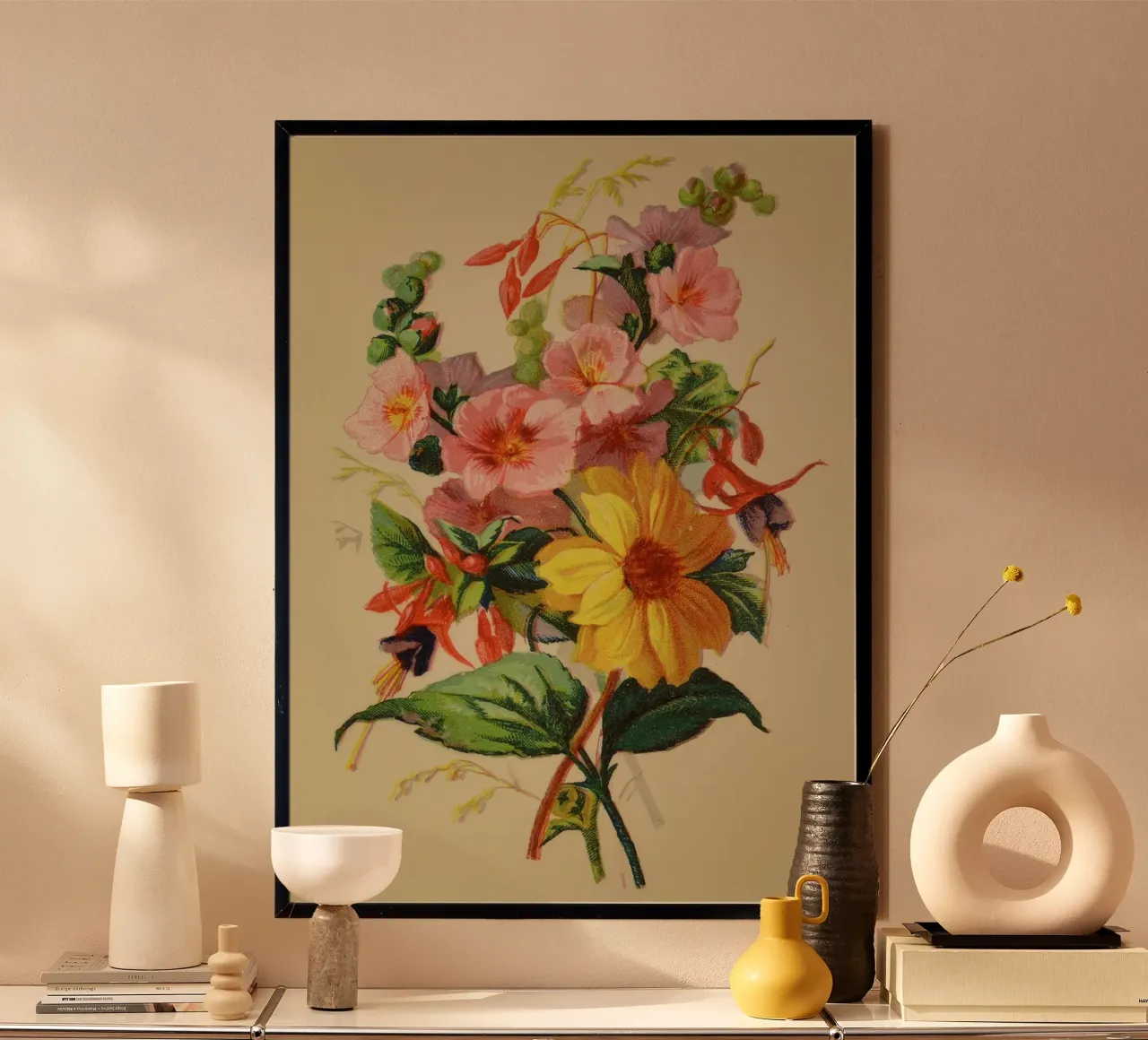 Bouquet no. 9 carta hahnemühle da vintagebotanics