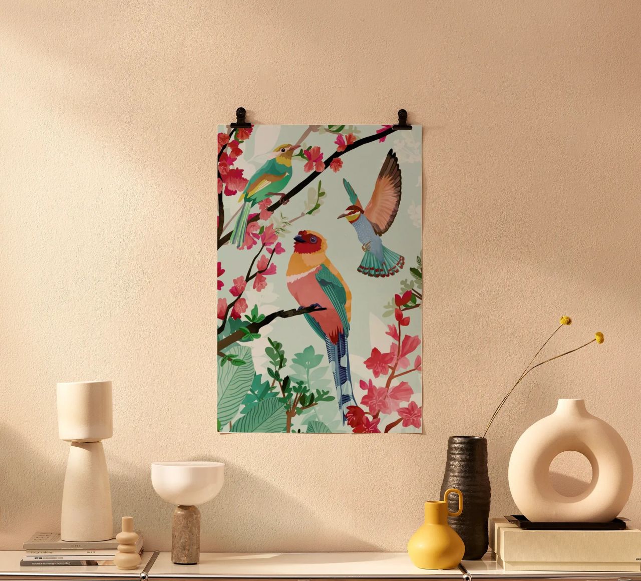 Birds Of Summer poster by Goed Blauw