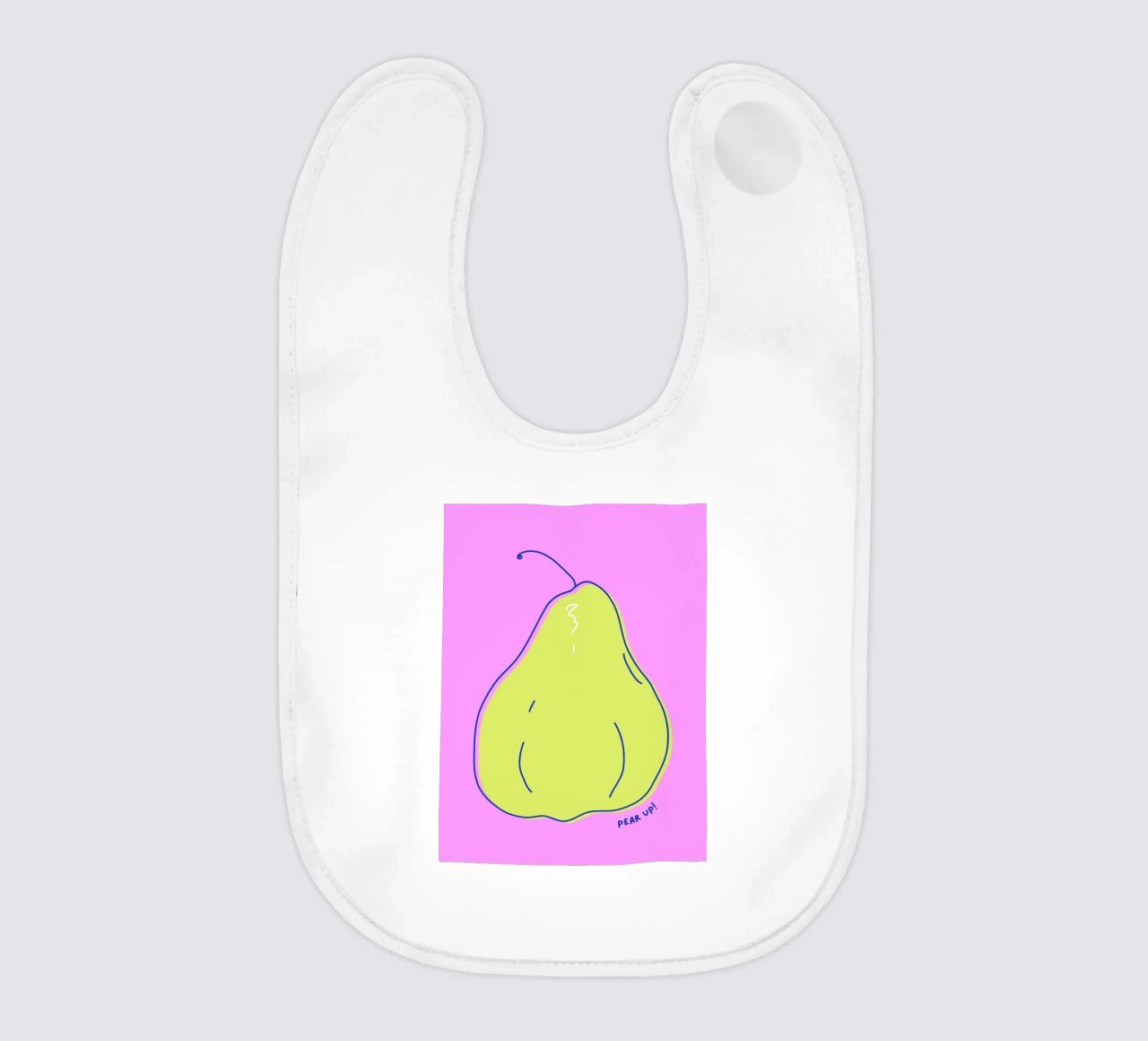 Pear up! - Grafische Birne in Knallfarben bavaglino da Ohkimiko
