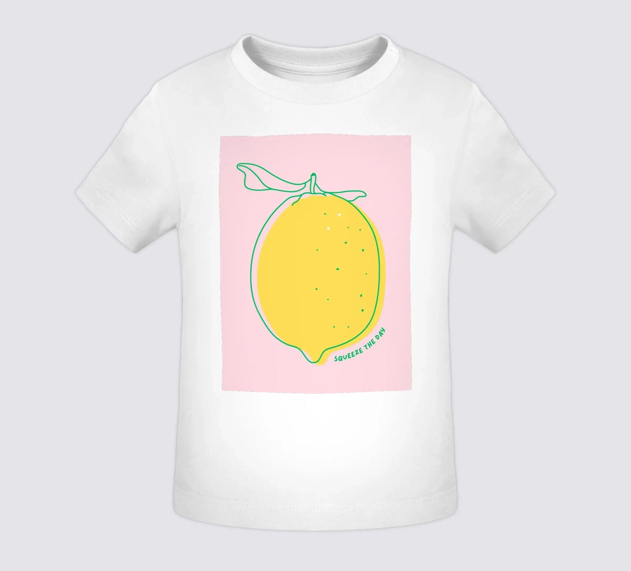 Squeeze the day - Grafische Zitrone maglietta neonato da Ohkimiko