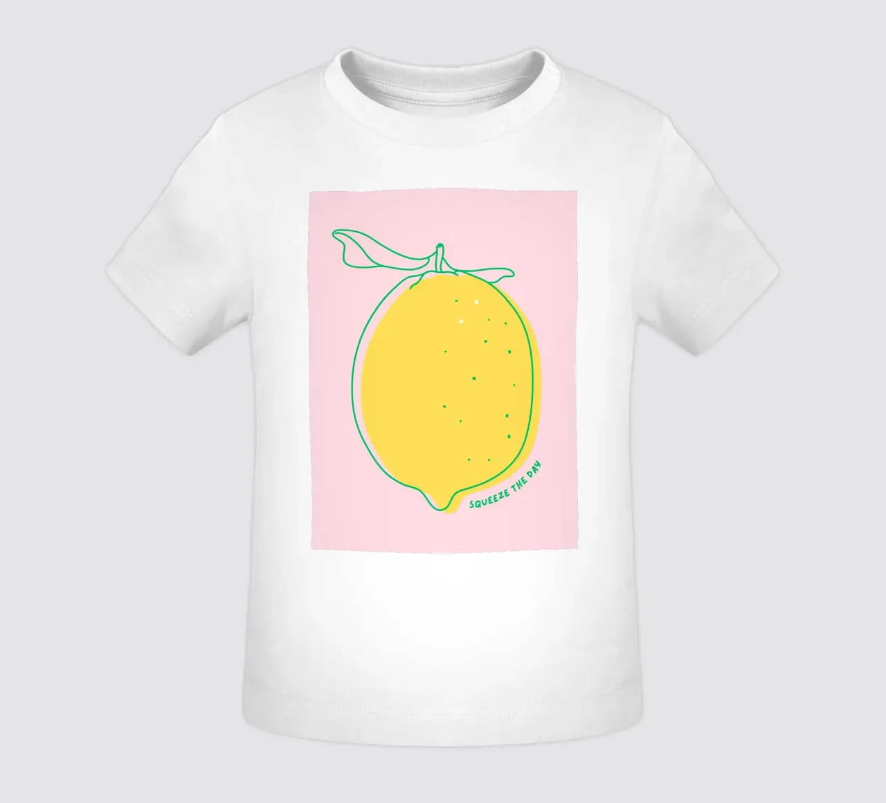 Squeeze the day - Grafische Zitrone camiseta de bebé de Ohkimiko