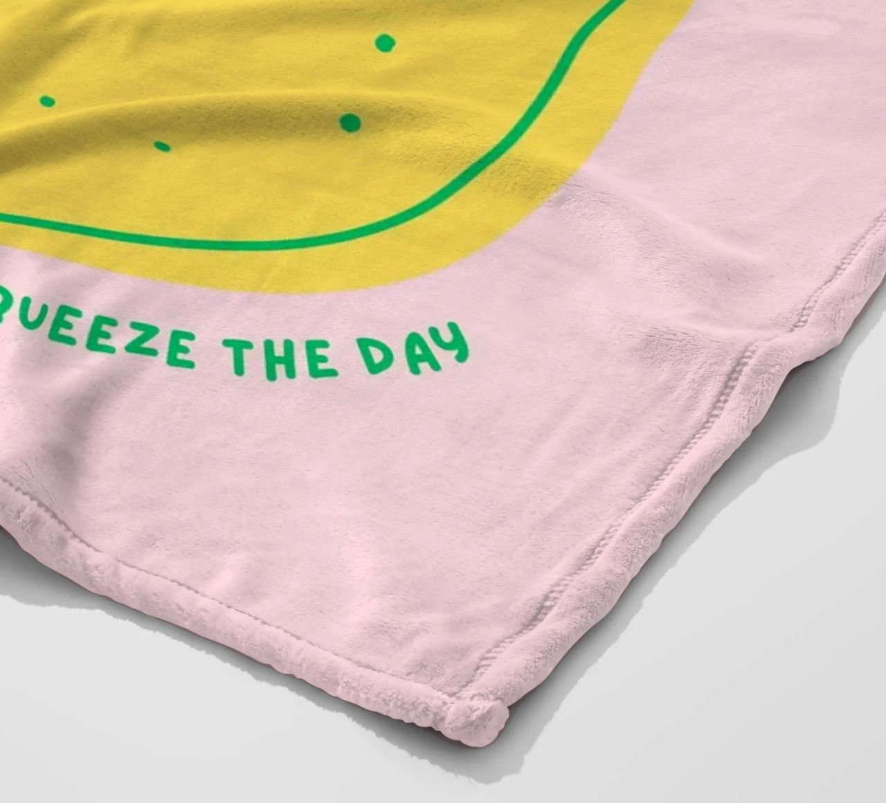 Squeeze the day - Grafische Zitrone coperta in pile da Ohkimiko