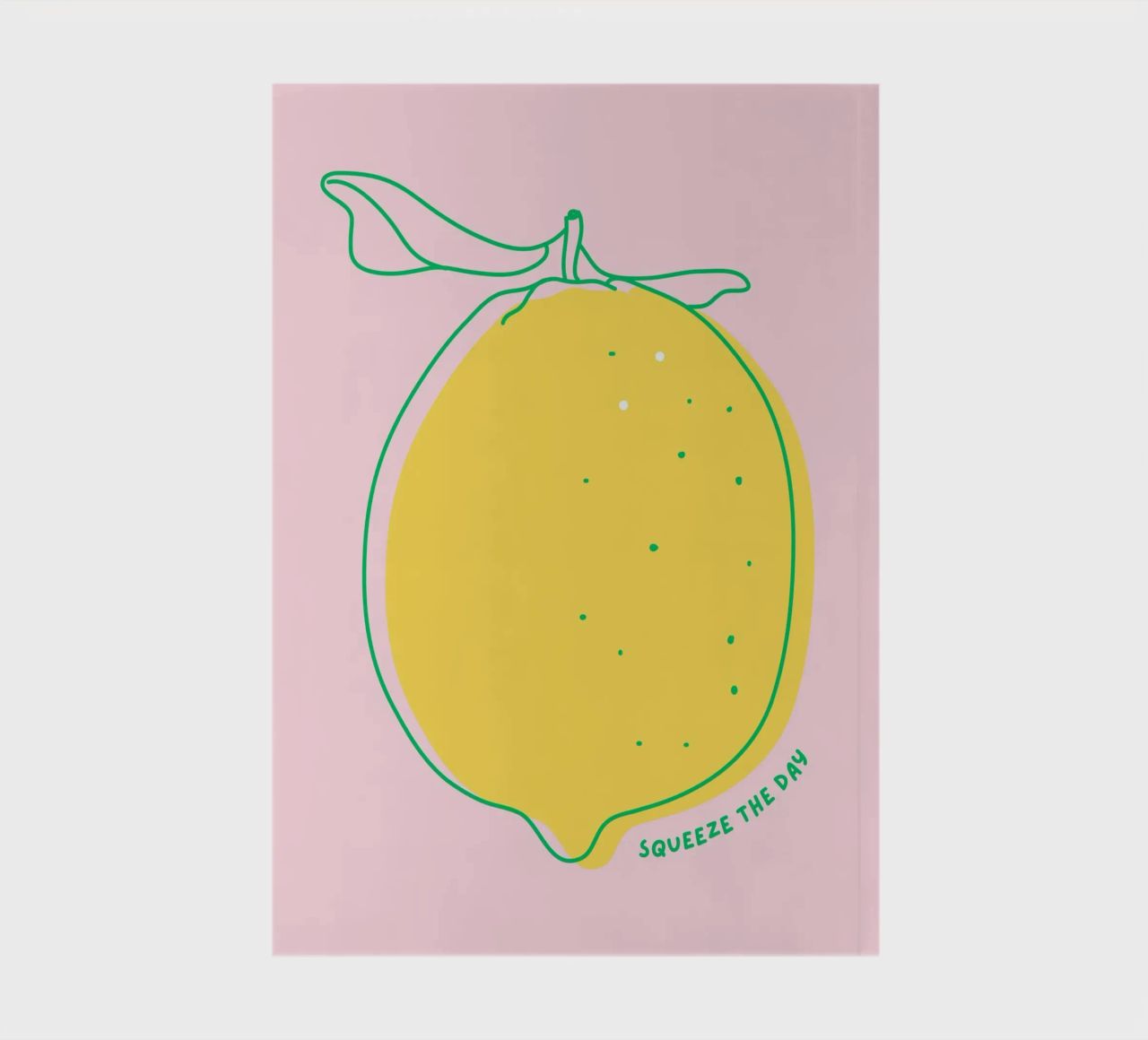 Squeeze the day - Grafische Zitrone diario da Ohkimiko