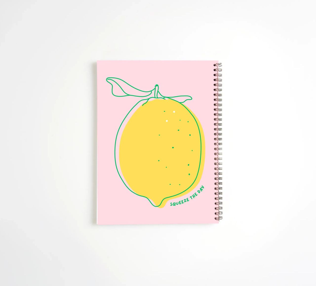 Squeeze the day - Grafische Zitrone diario ad anelli da Ohkimiko