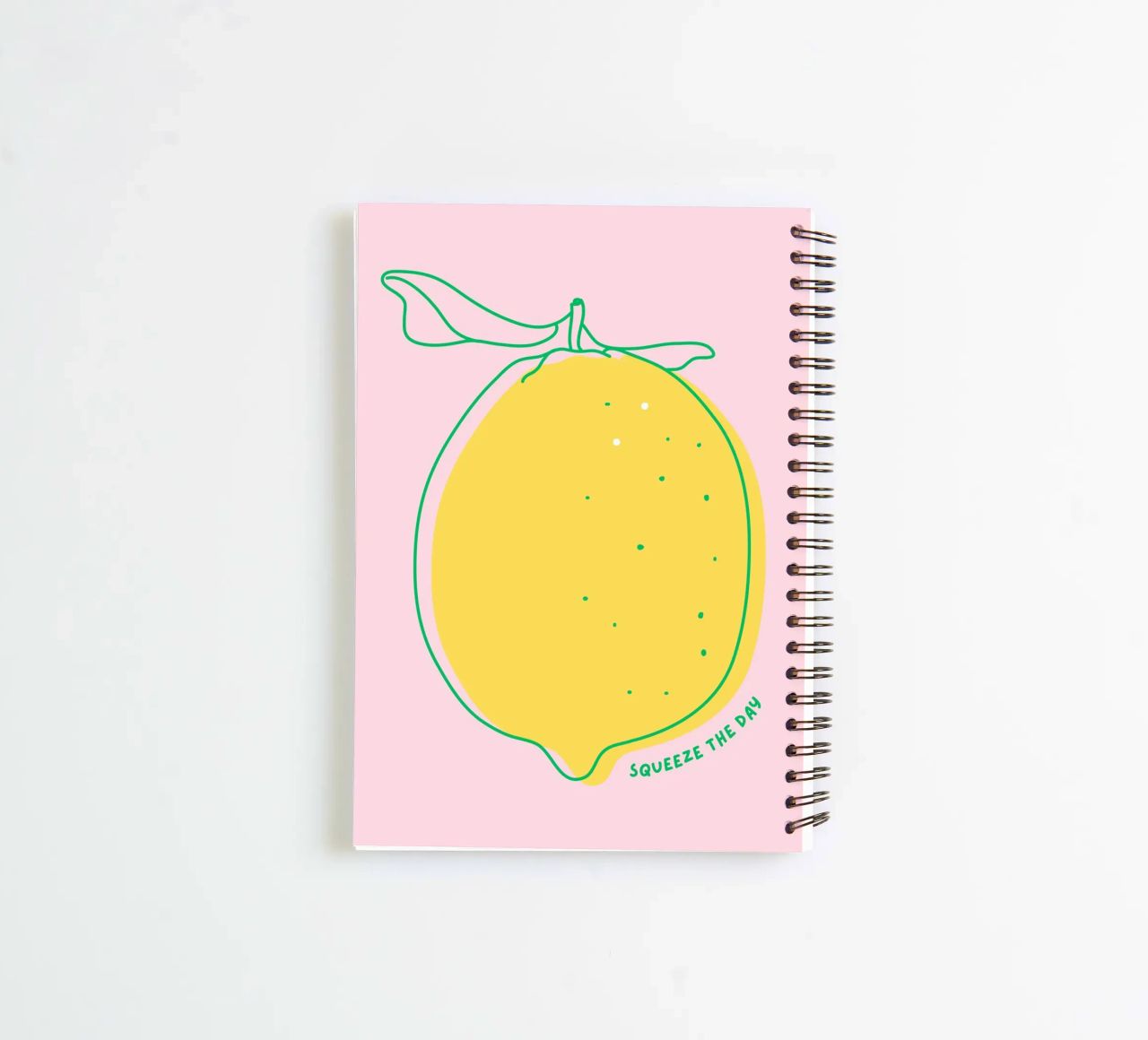 Squeeze the day - Grafische Zitrone diario ad anelli da Ohkimiko