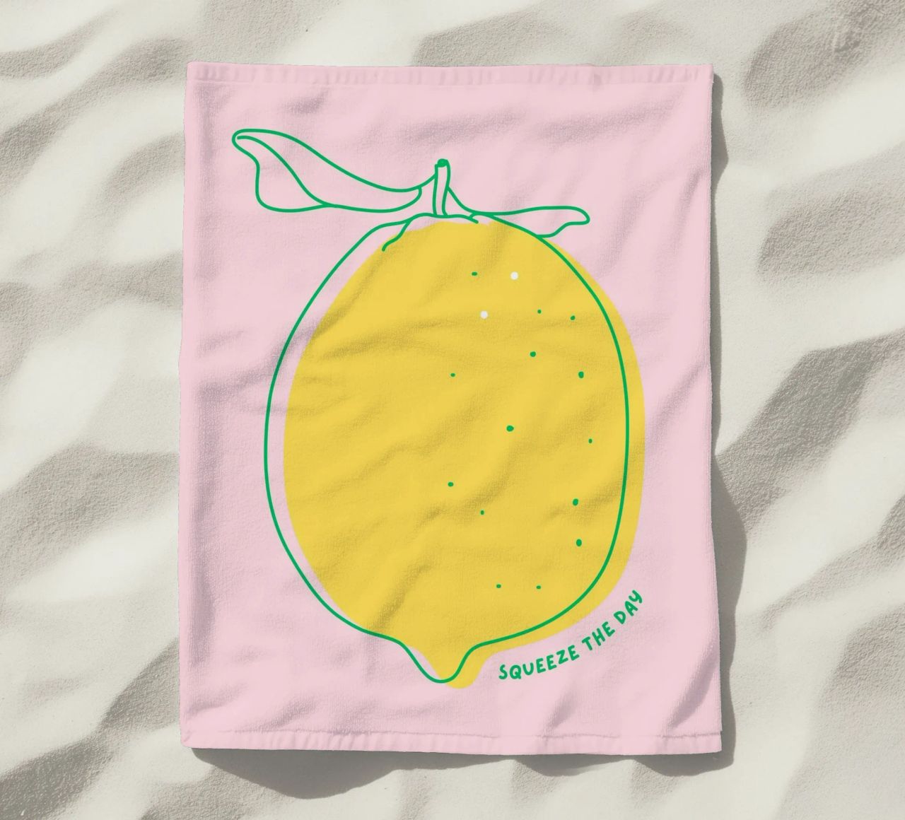 Squeeze the day - Grafische Zitrone telo mare da Ohkimiko