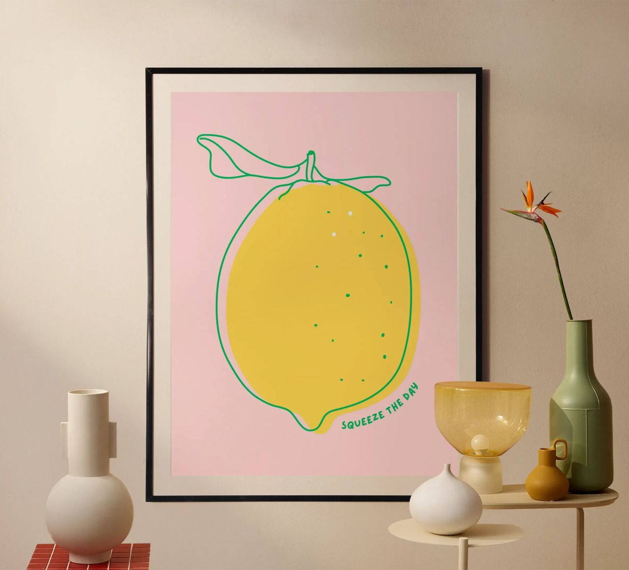 Squeeze the day - Grafische Zitrone carta hahnemühle da Ohkimiko