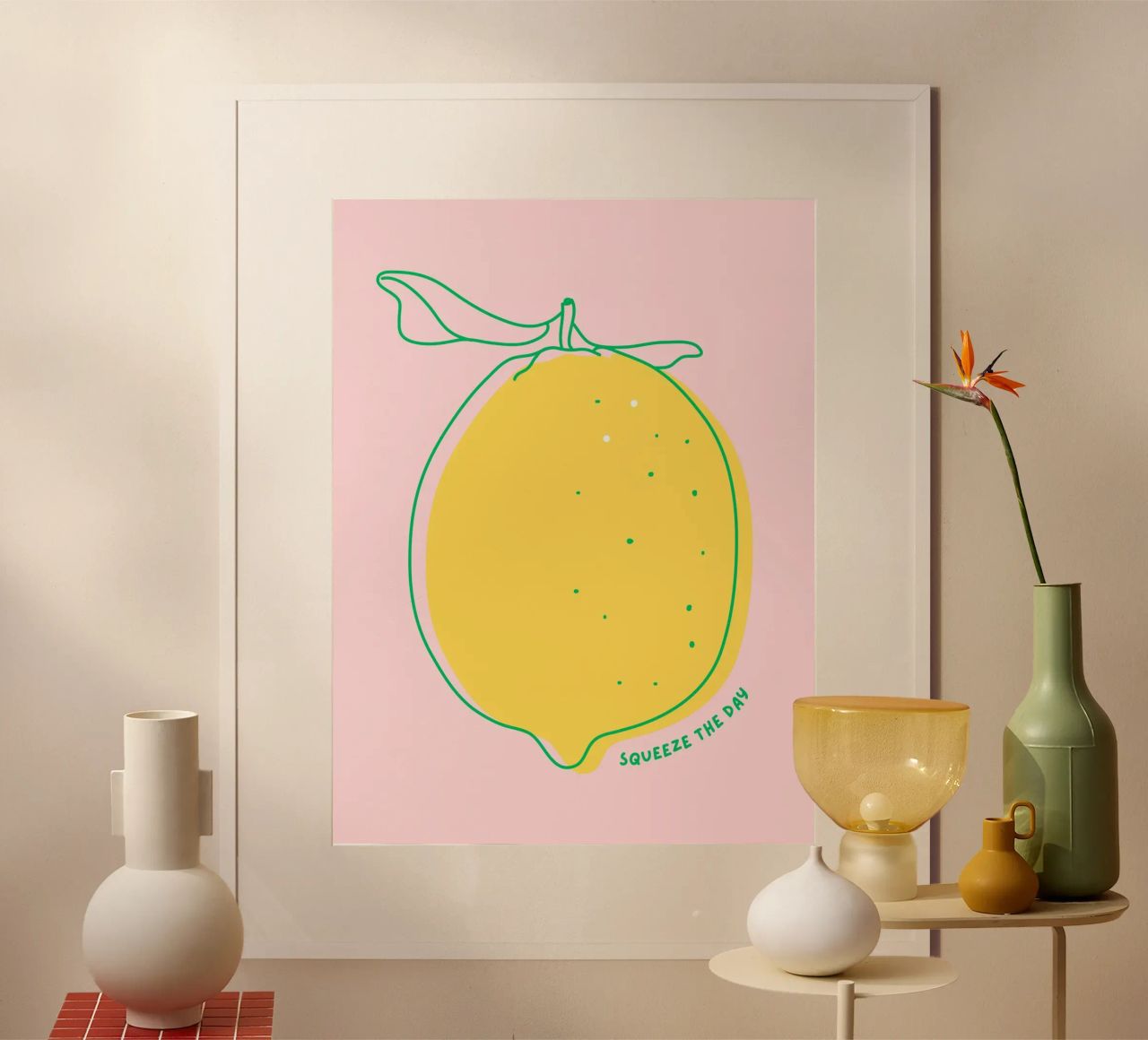 Squeeze the day - Grafische Zitrone carta hahnemühle da Ohkimiko