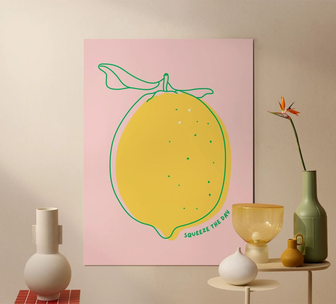 Squeeze the day - Grafische Zitrone carta hahnemühle da Ohkimiko