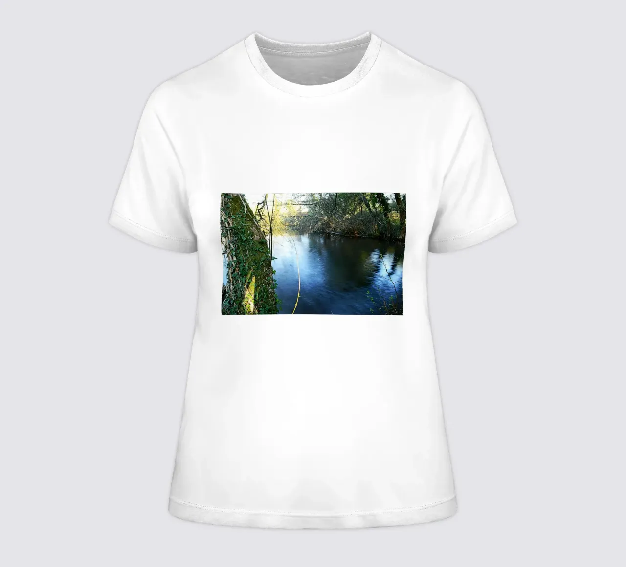 FAA304 MOMENT OF SERENITY women's fitted t-shirt by Thierry vobmann photography